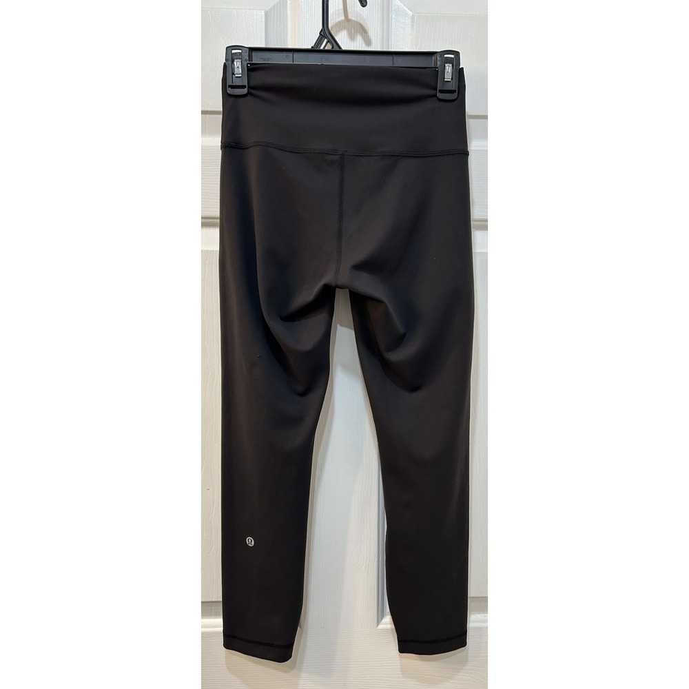 Lululemon Wunder Train Crop 23" High-Rise Leggings Size 6 Athleisure Stretch - Picture 2 of 9